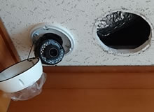 愛西市の個人宅に家庭用防犯カメラを取付