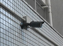 安城市のマンション防犯カメラ設置工事
