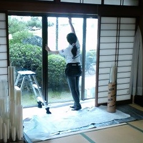 三重県四日市市の個人宅防犯フィルム
