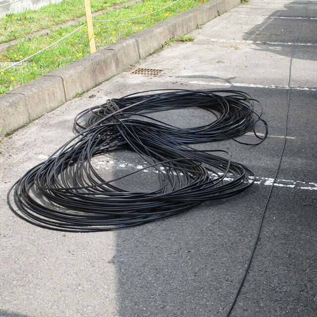 カメラ配線施工前