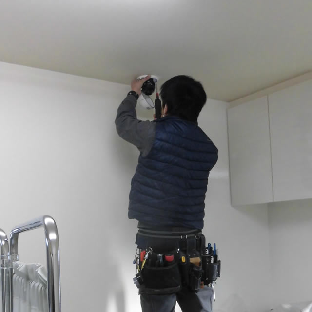 カメラ設置工事3
