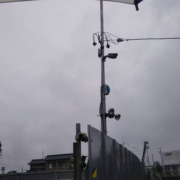 北杜市の工場で防犯カメラをレンタル