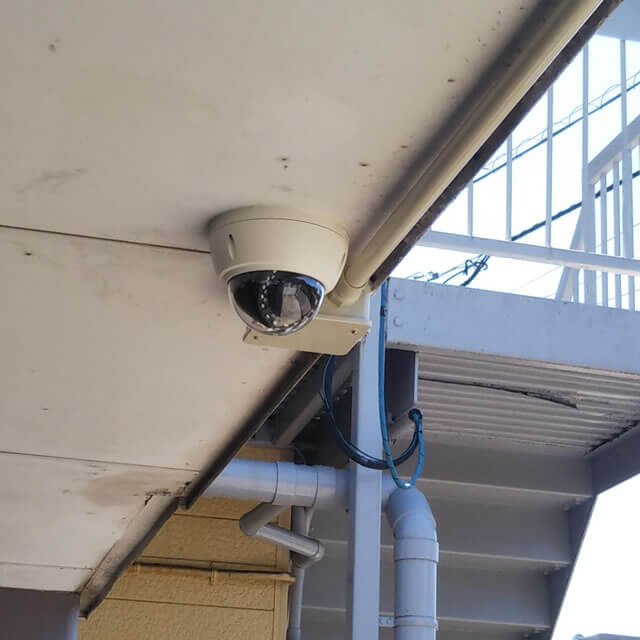 刈谷市のアパート防犯カメラ2