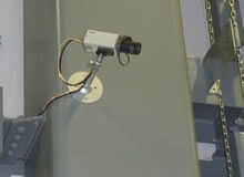 桑名市工場の防犯カメラ工事