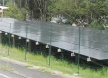 松阪市の太陽光発電防犯カメラ設置工事