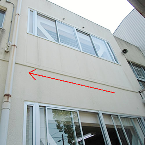 名古屋市の建物に防犯カメラ設置(配管)