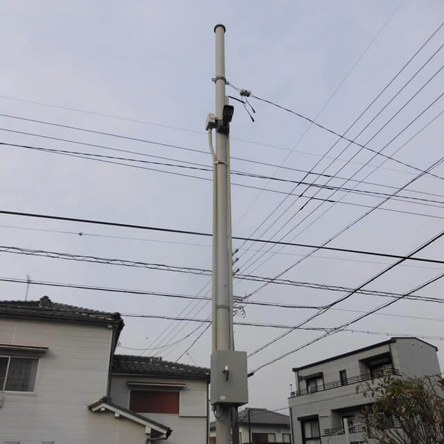 元々ついていた防犯カメラ