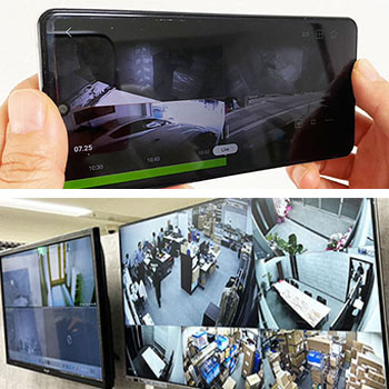 スマホで見れる遠隔監視