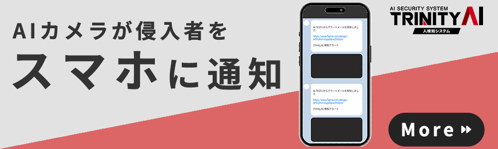 トリニティーAI 人検知システム