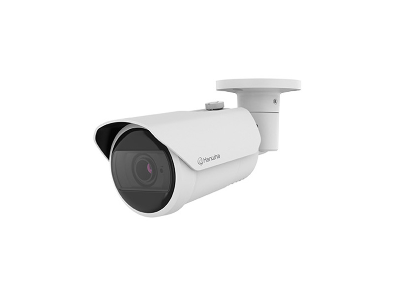 ハンファテックウィン製の防犯カメラ