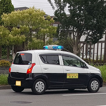 自治会で進める青色防犯パトロール活動