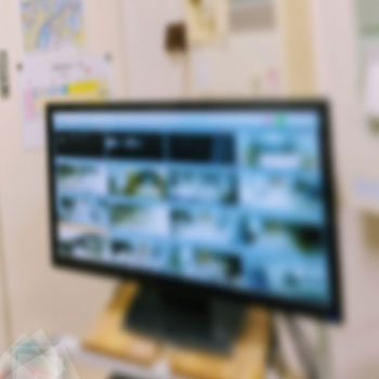 遠隔監視で被災地の状況確認