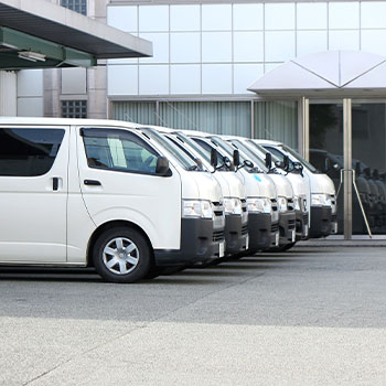 会社の駐車場
