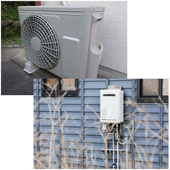 戸建住宅の盗難対策【室外機や給湯器の盗難を防ぐ!】