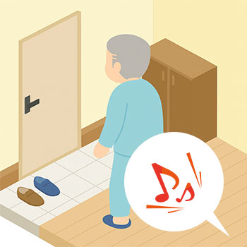 【鍵だけで大丈夫?】玄関からの徘徊を防ぐ認知症高齢者への対策まとめ