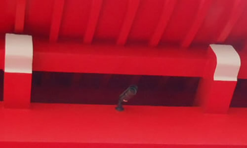 愛知の神社の防犯カメラ