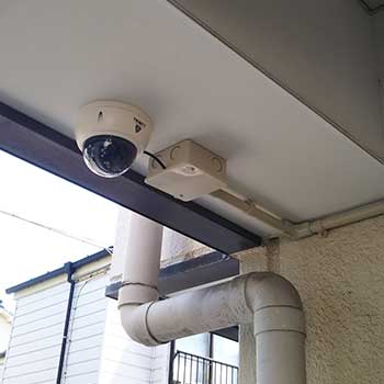 補助金を利用した防犯カメラ設置