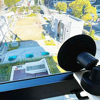 ライブカメラの設置工事