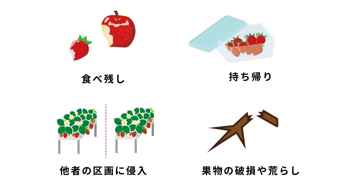 果物狩りや食べ放題でのモラルリスクを防犯カメラで改善