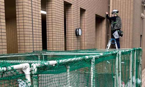 マンションのゴミ問題を解決する防犯カメラシステム