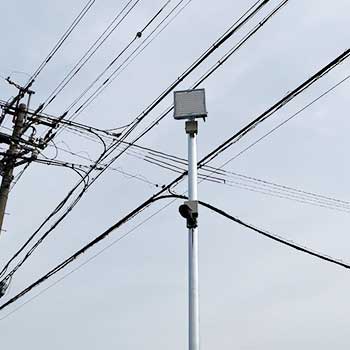 道路・交差点で防犯カメラを設置する時の申請