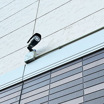 四国でマンションの防犯カメラ更新工事