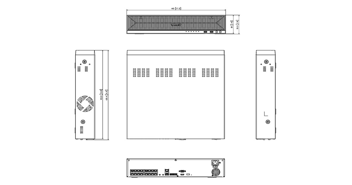 XRN-1620SB1の図面