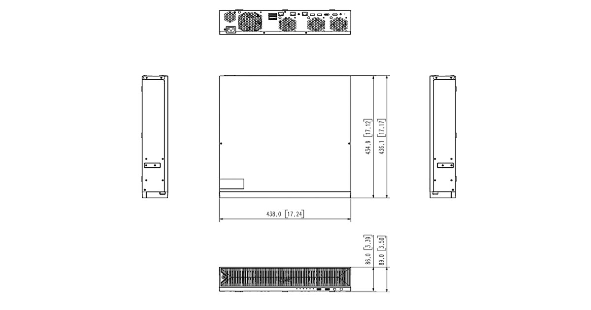 XRN-3210RB2の図面